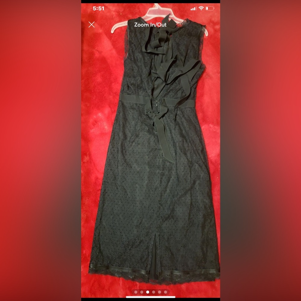 D&G black lace dress